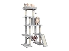 Yaheetech 63in Sturdy Large Cat Tree for Indoor