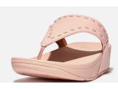 FitFlop Lulu Rubber-Stud Toe Post Sandals