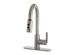 Pull Down Continental Faucet, Nickel