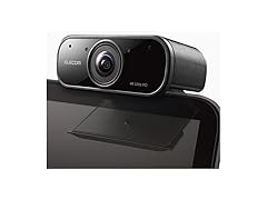  ELECOM 4K AI Auto-Tracking Webcam with