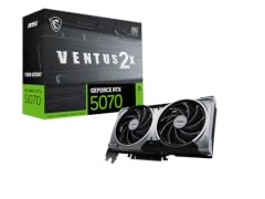 MSI GeForce RTX 5070 12G VENTUS 2X OC BLACK