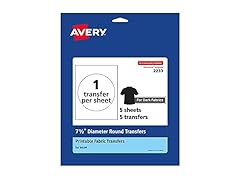 Avery Dark Transfer Paper for T-Shirts
