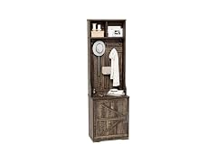 MOVECOM 77'' Farmhouse Hall Tree with Shoe Storage