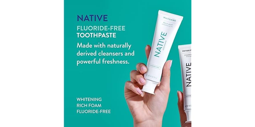 Native Wild Mint Toothpaste, 4.1oz