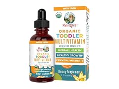 MaryRuths Organics Toddler Multivitamin Drops 2oz