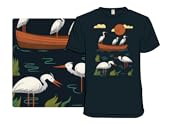 Herons in the Lagoon