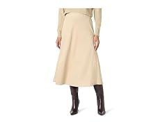 The Drop Women (XXL) Cecily Faux Suede Full Skirt