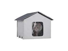 VEVOR Outdoor Heated Cat House