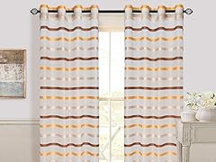 108" Arla Grommet Single Panel-4 Colors