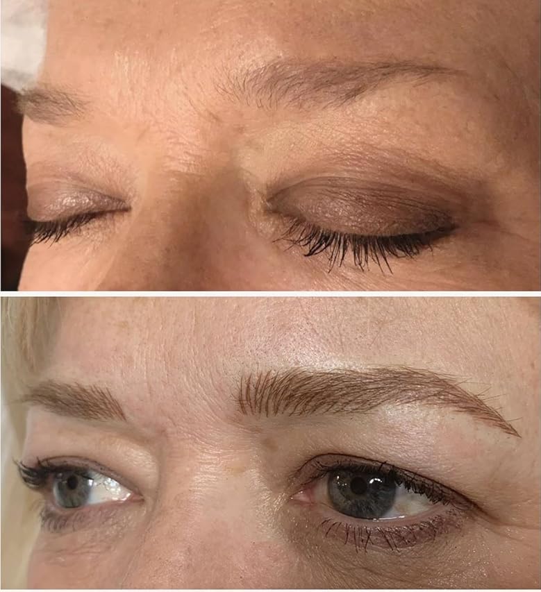 Imethod microblading eyebrow pen is a must to all all age group for that natural looking health, feathery brows!