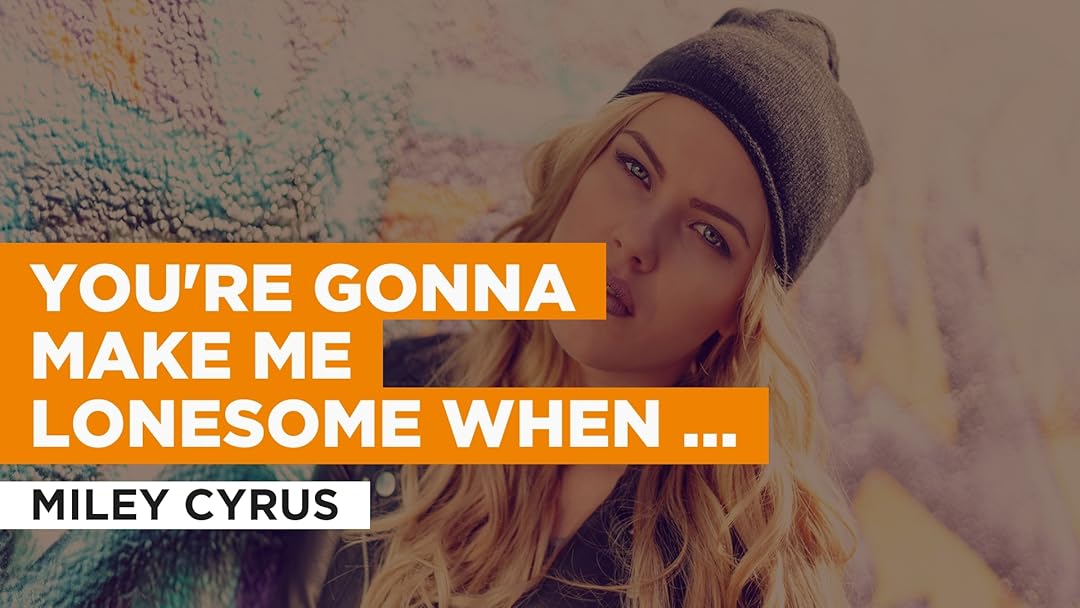 Prime Video You're Gonna Make Me Lonesome When You Go in the Style of