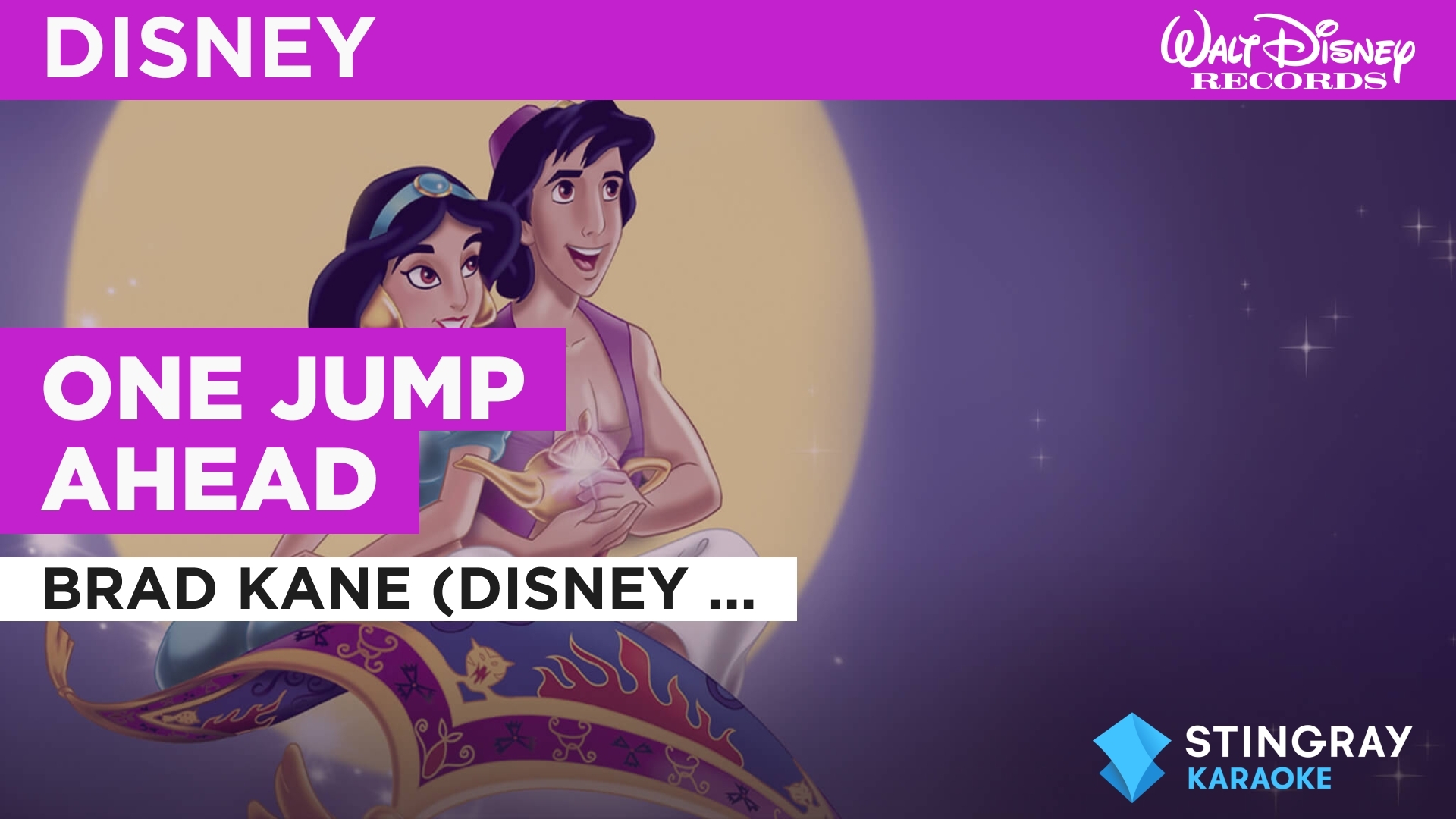 Prime Video One Jump Ahead in the Style of Brad Kane (Disney Original)