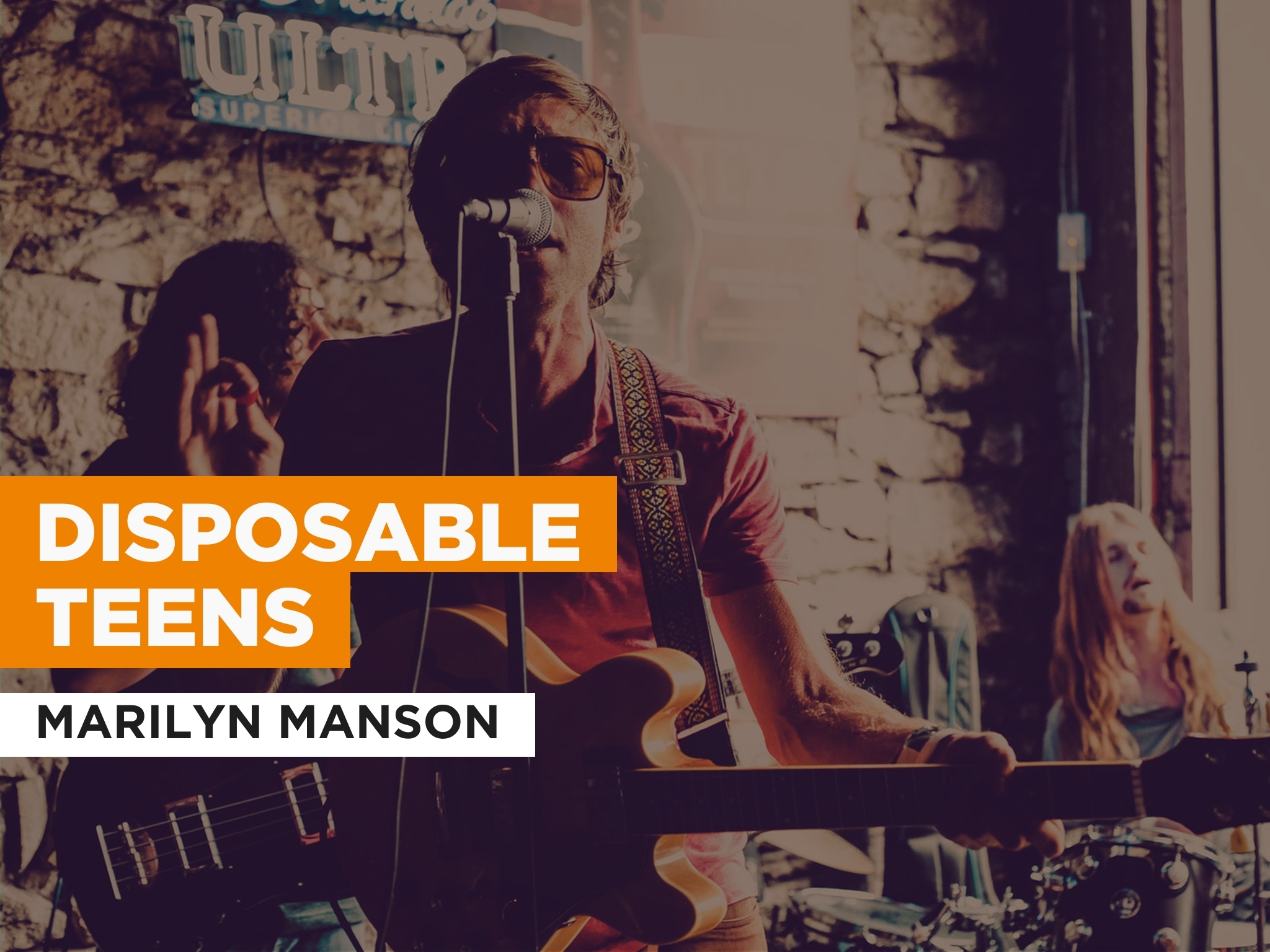 Prime Video Disposable Teens in the Style of Marilyn Manson