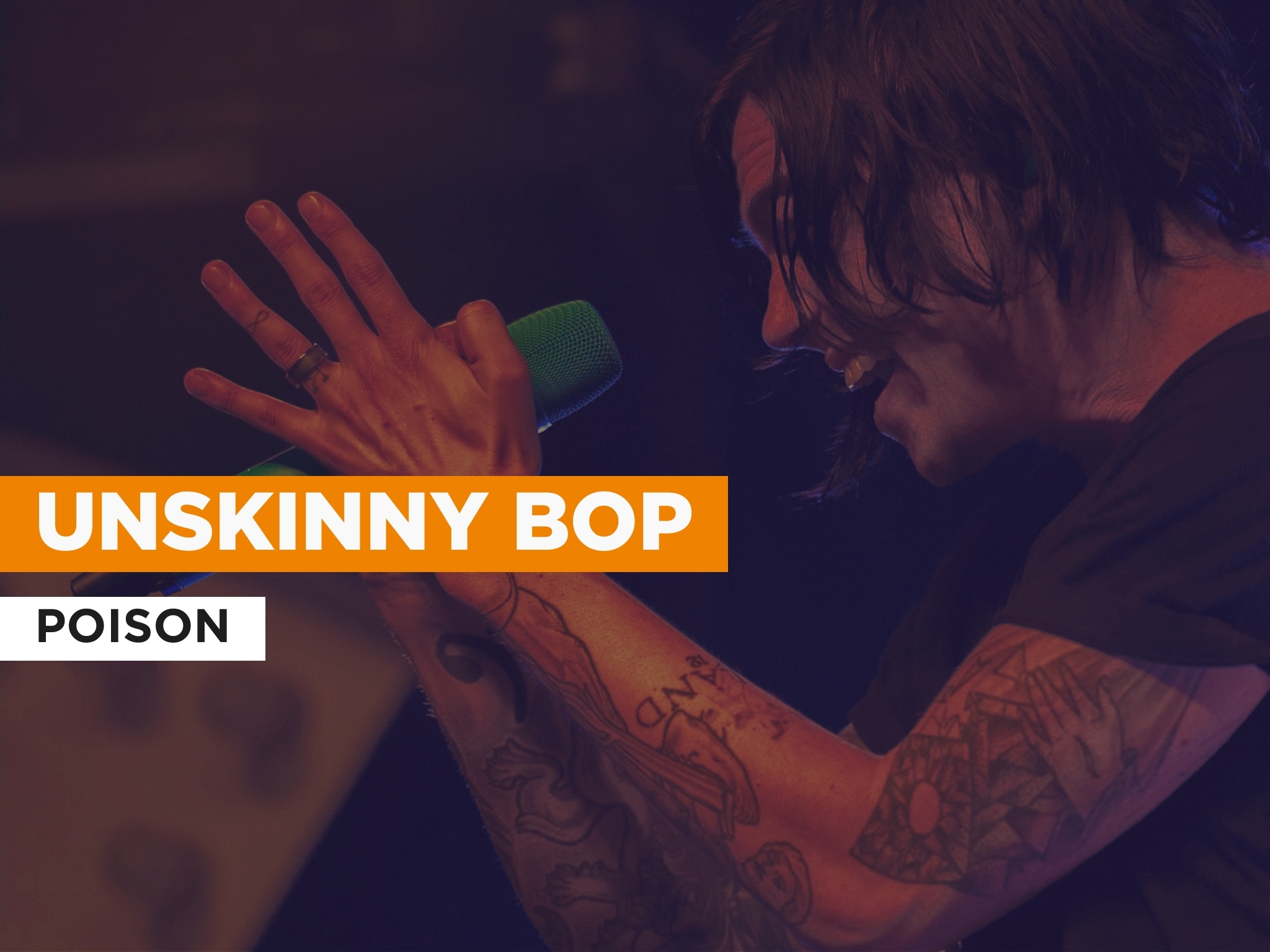 Prime Video Unskinny Bop al estilo de Poison