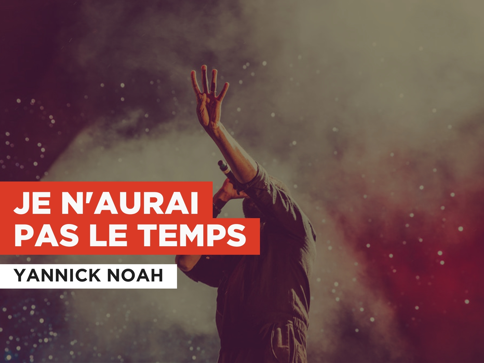 Prime Video Je n'aurai pas le temps al estilo de Yannick Noah Prime Video Je n'aurai pas le temps al estilo de Yannick Noah