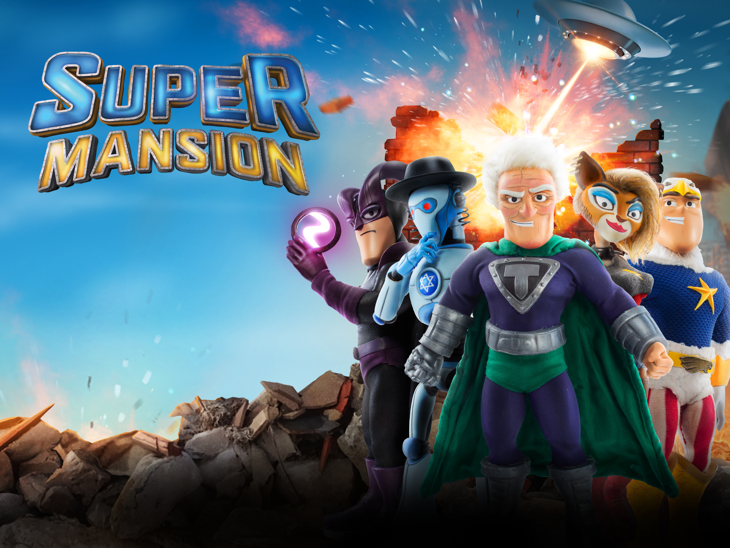 Supermansion Christmas Special 2022 Prime Video: Supermansion - Season 02