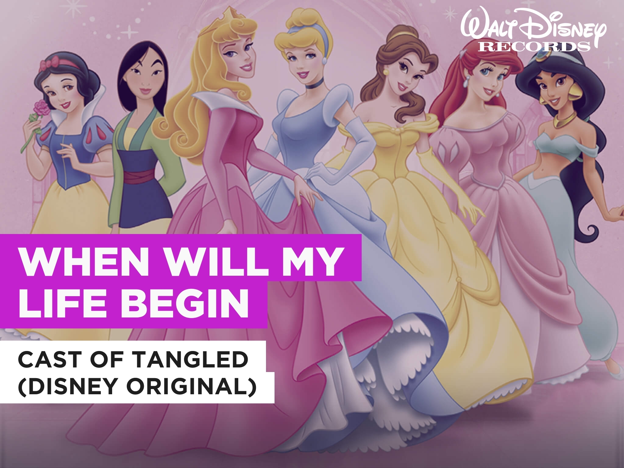 Prime Video When Will My Life Begin Al Estilo De Cast Of Tangled Disney Original