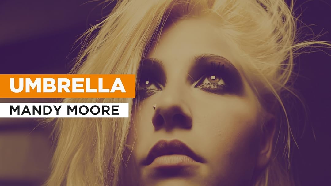 Prime Video Umbrella in the Style of Mandy Moore