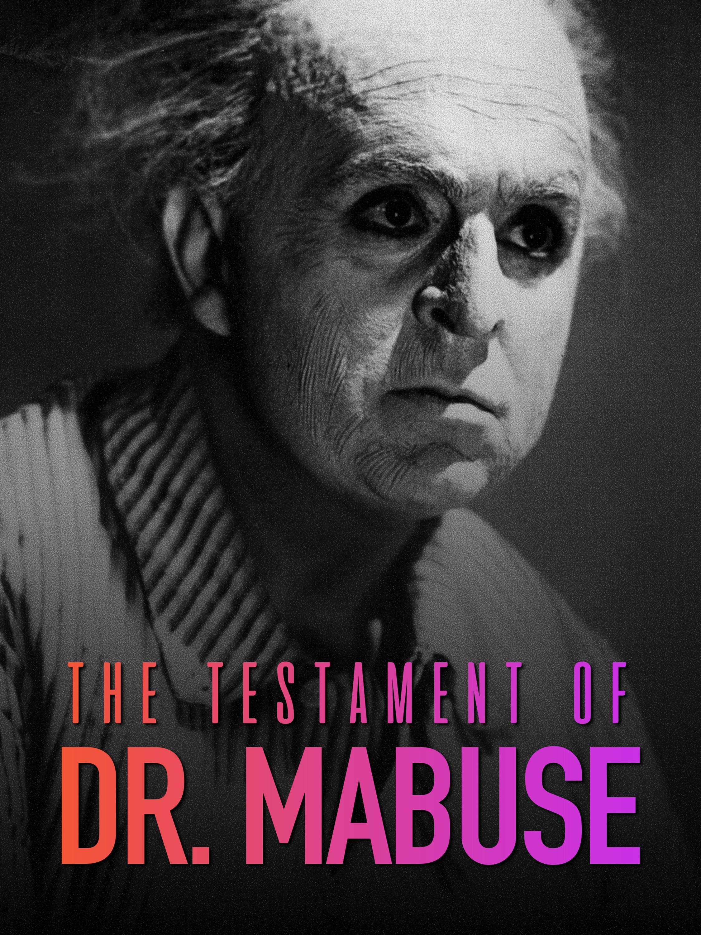 Prime Video The Testament of Dr. Mabuse