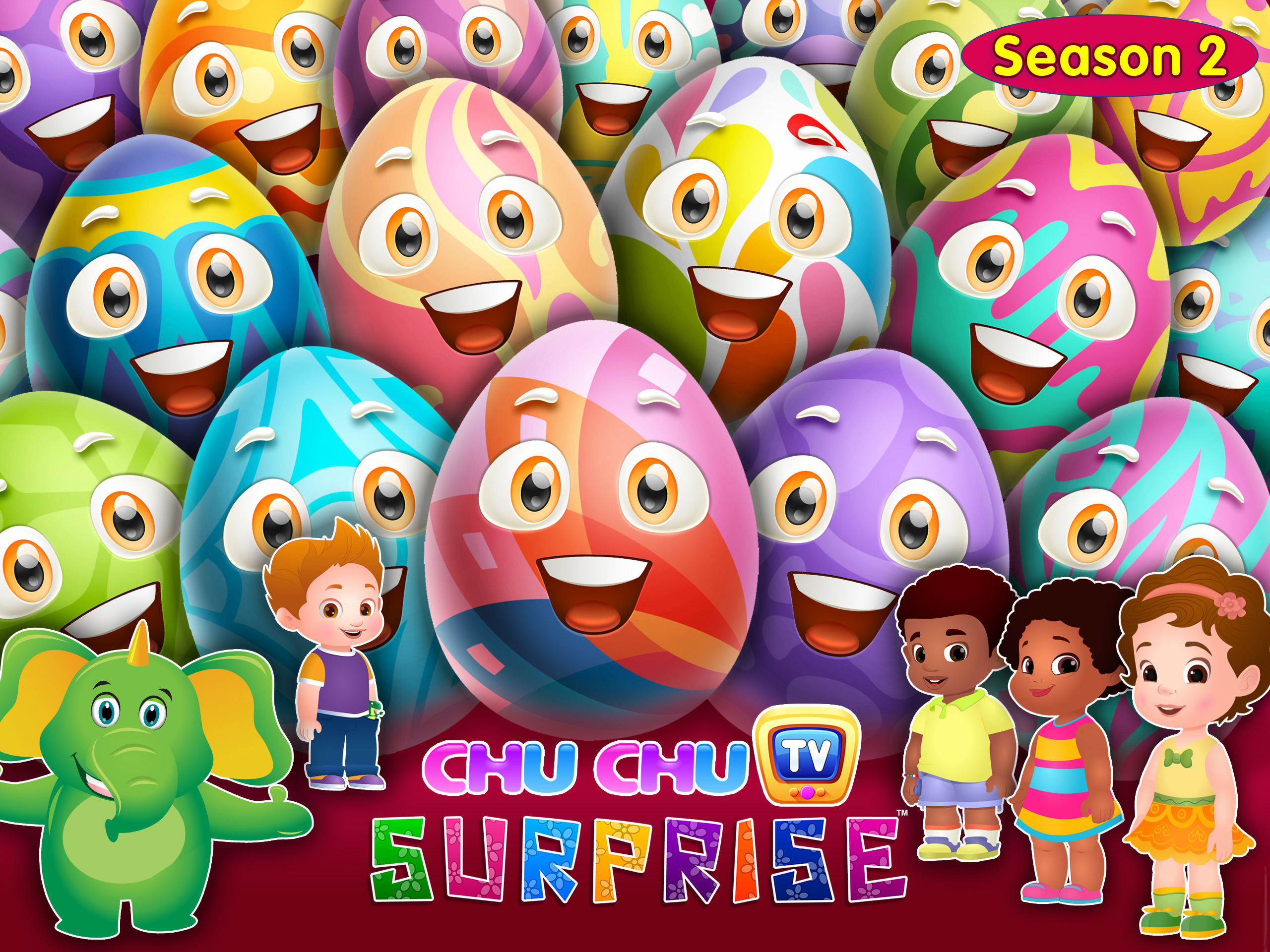 Prime Video ChuChu TV Surprise Eggs Toys Season 2