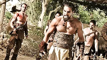 Robb Stark (Richard Madden) challenges a usurper in his Northern army in Game of Thrones S1E8, 'The Pointy End'.