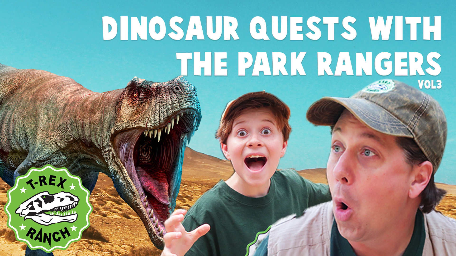 Prime Video Dinosaur Quests with The Park Rangers by TRex Ranch