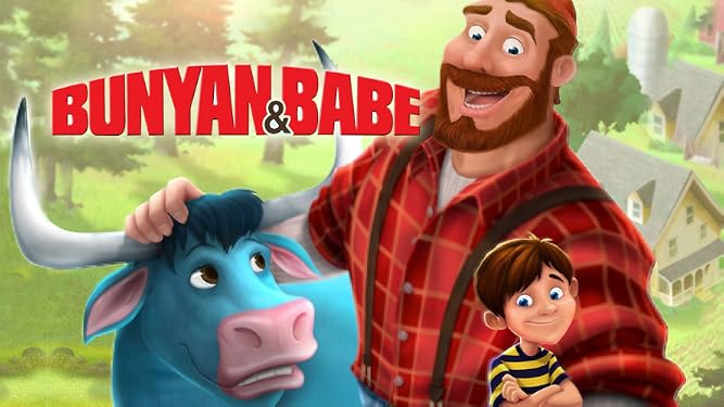Paul Bunyan And Babe The Blue Ox Cartoon