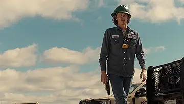 Cooper Norris (Jacob Lofland) on an oil field in the Sting of Second Chances game