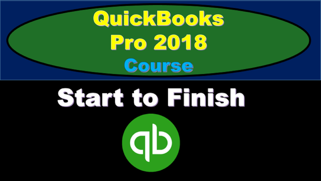Watch QuickBooks Pro 2018 Course Prime Video