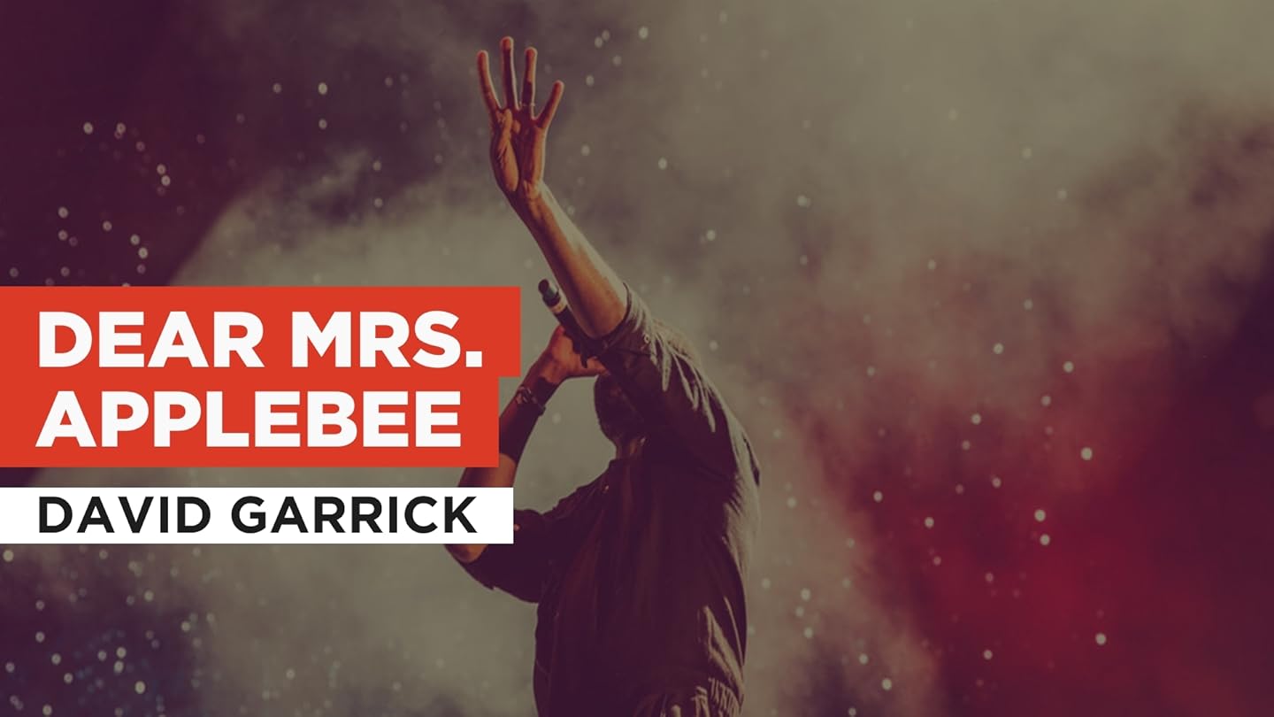 Prime Video Dear Mrs. Applebee in the Style of David Garrick
