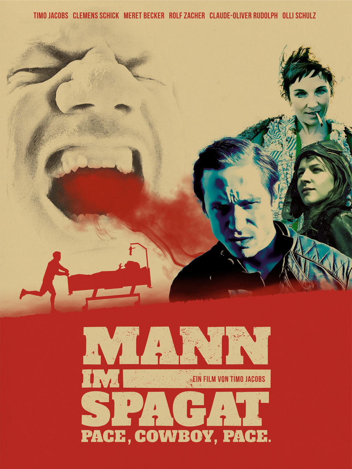 besetzung von mann im spagat