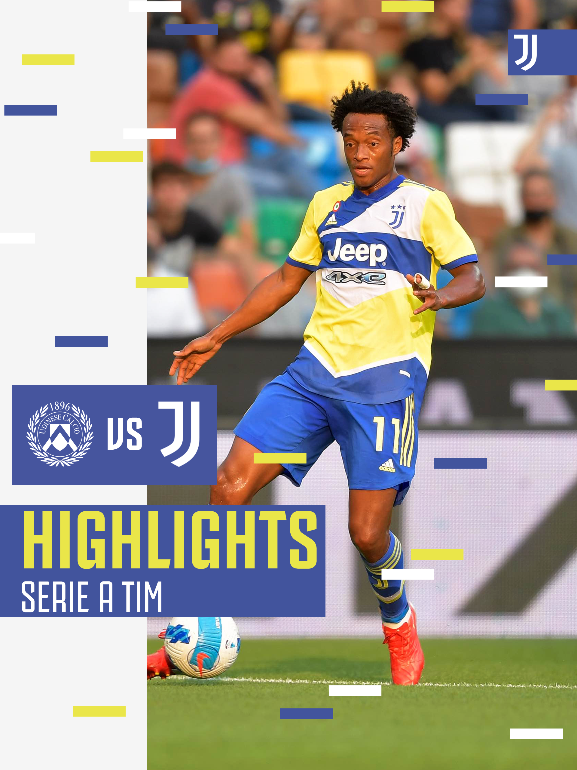 Prime Video: Udinese - Juventus. Highlights. Serie A. Giornata 1. 2021/22.