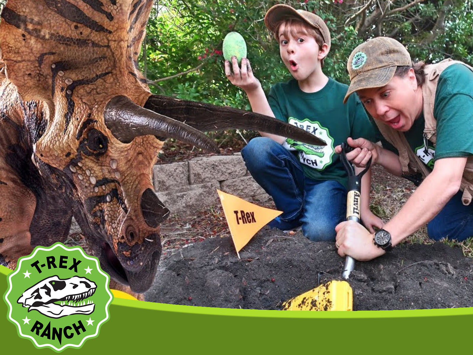 Prime Video Dinosaur Quests with The Park Rangers by TRex Ranch