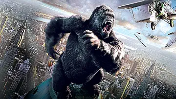 Play trivia and poll mini-games with friends, while you watch King Kong (2005). The beast was king of the world!