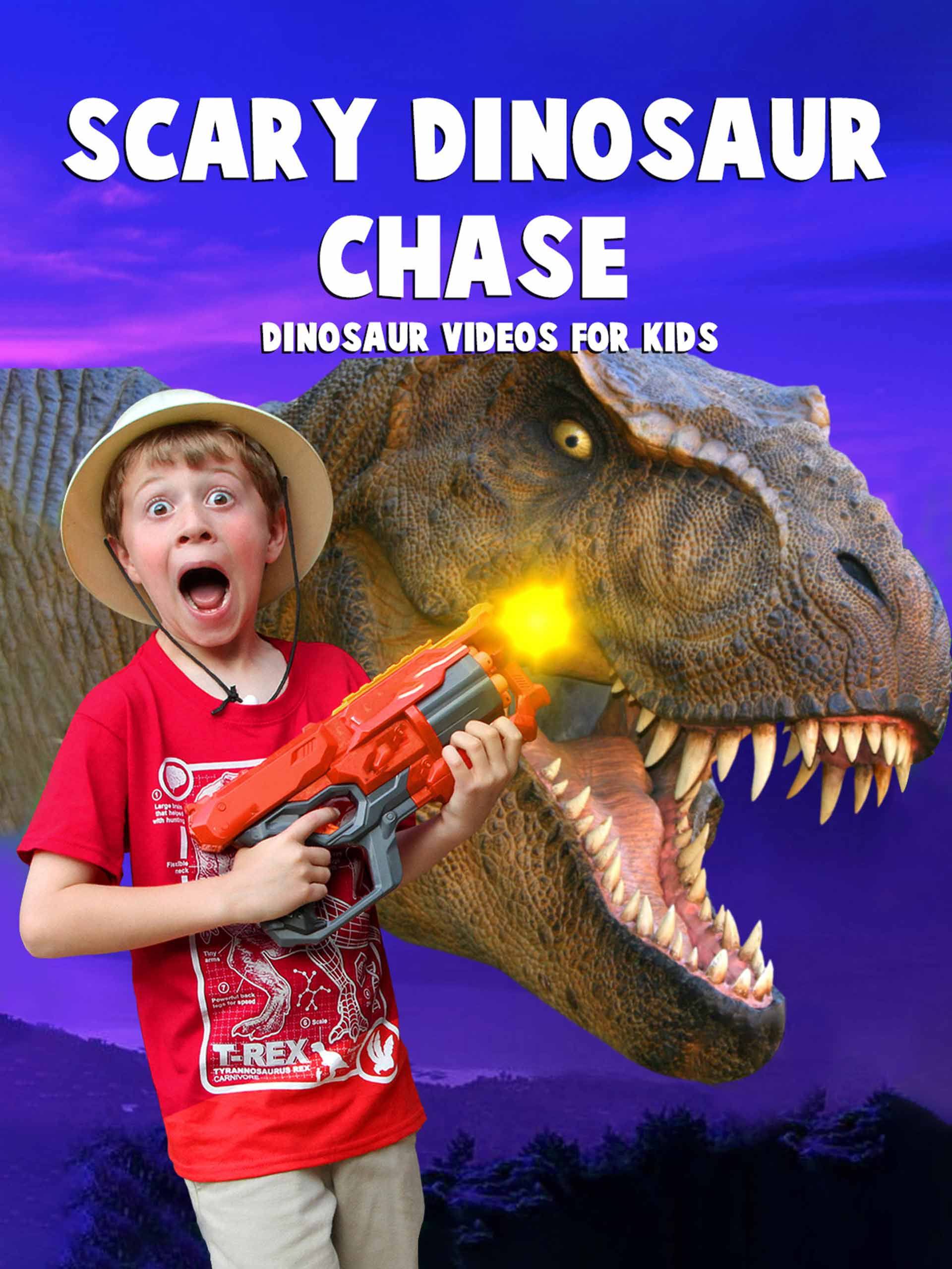 Prime Video TRex Ranch Scary Dinosaur Chase Dinosaur Videos for Kids