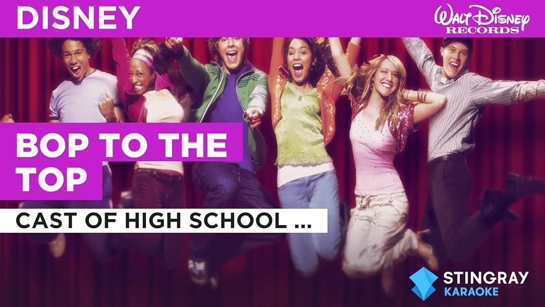 Prime Video Bop To The Top in the Style of Cast of High School Musical