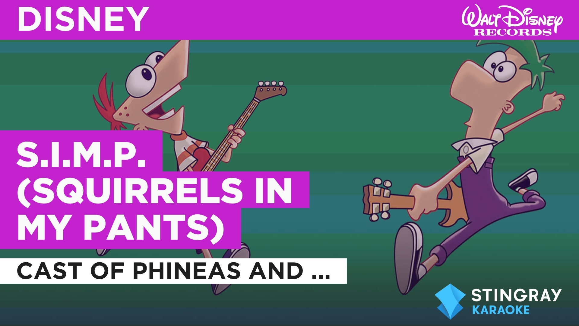 Prime Video S.I.M.P. (Squirrels in My Pants) in the Style of Cast of