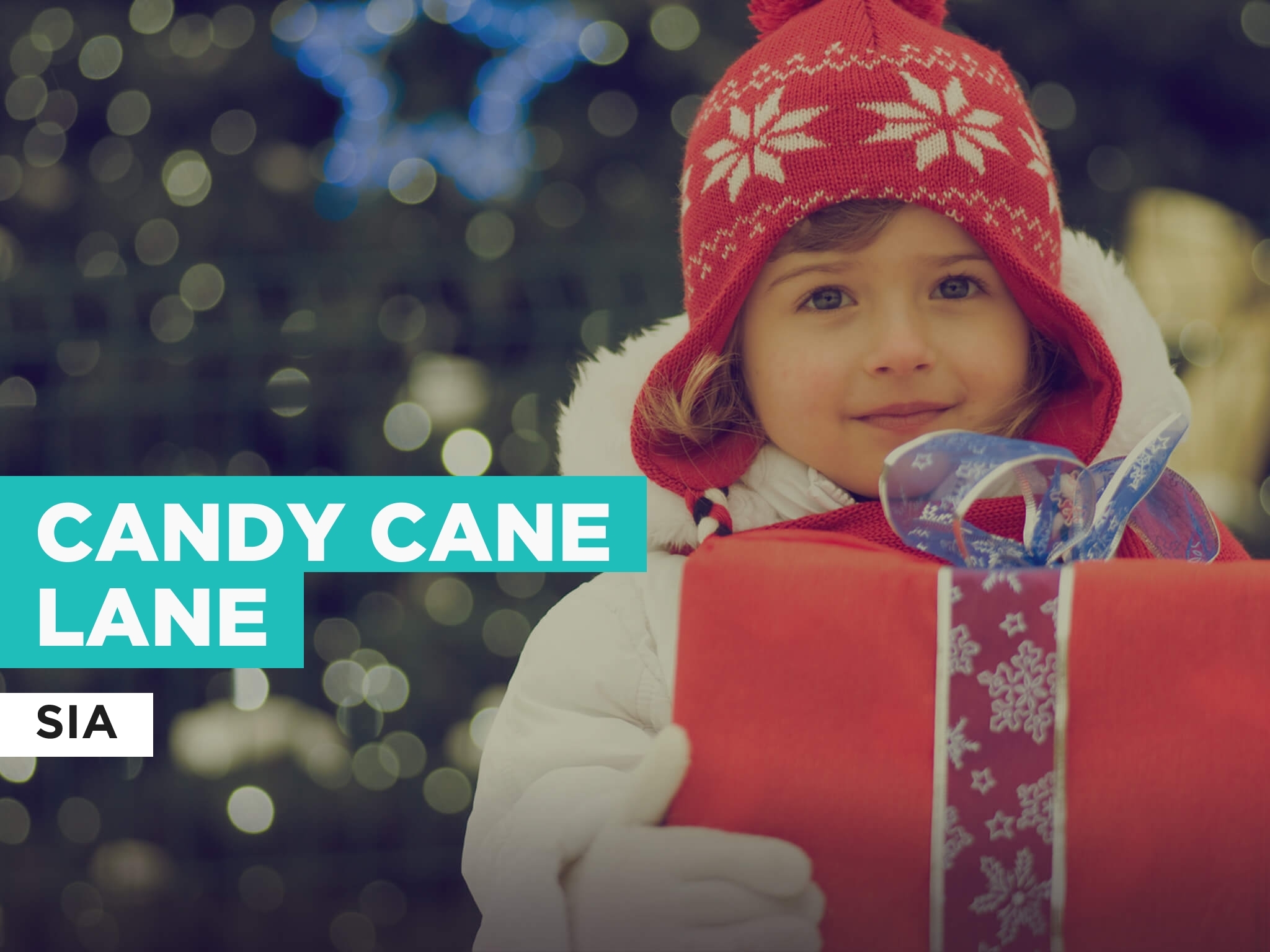 Prime Video Candy Cane Lane in the Style of Sia