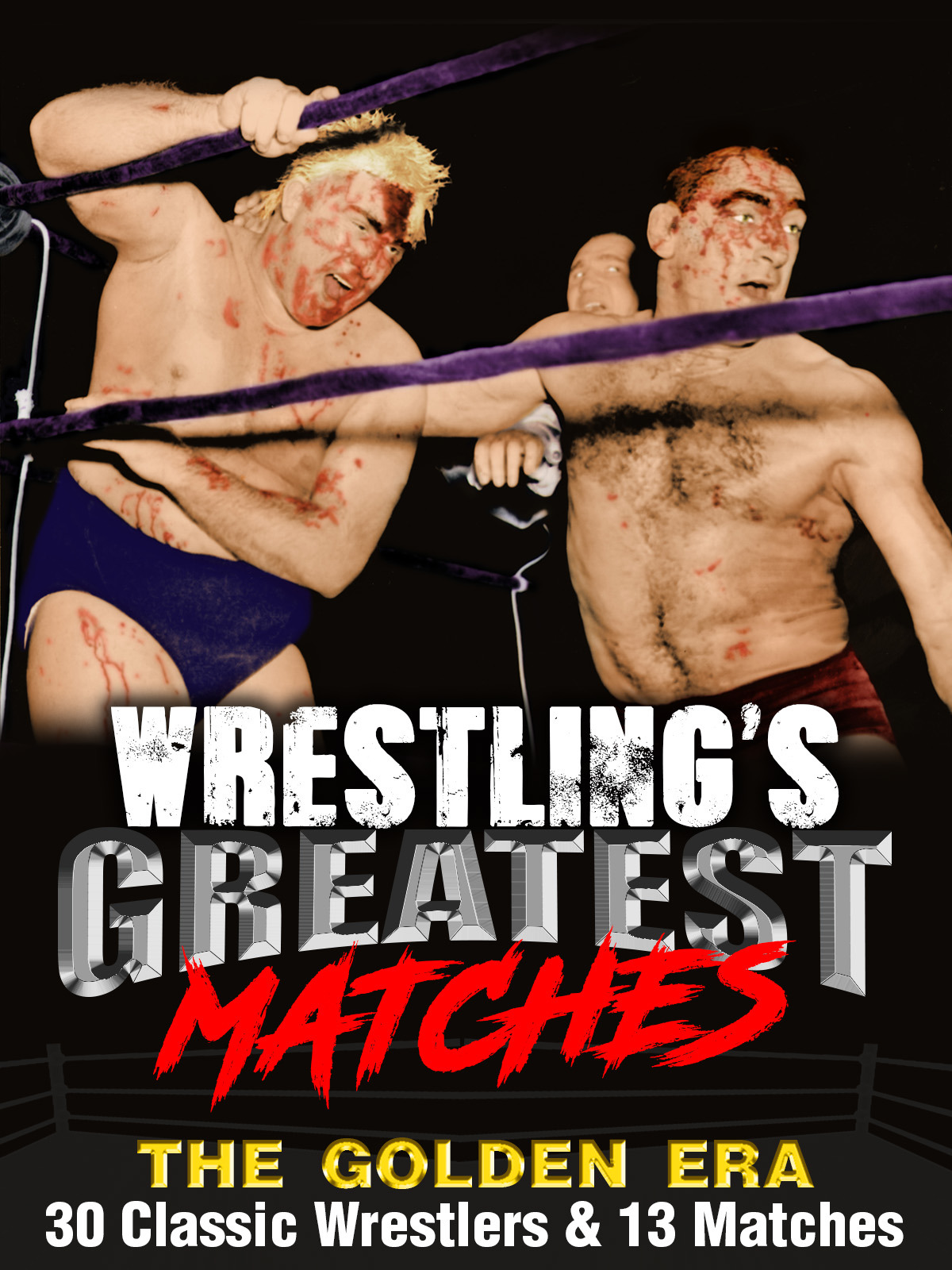 Prime Video Wrestling's Greatest Matches, The Golden Era 30 Classic Wrestlers & 13 Matches