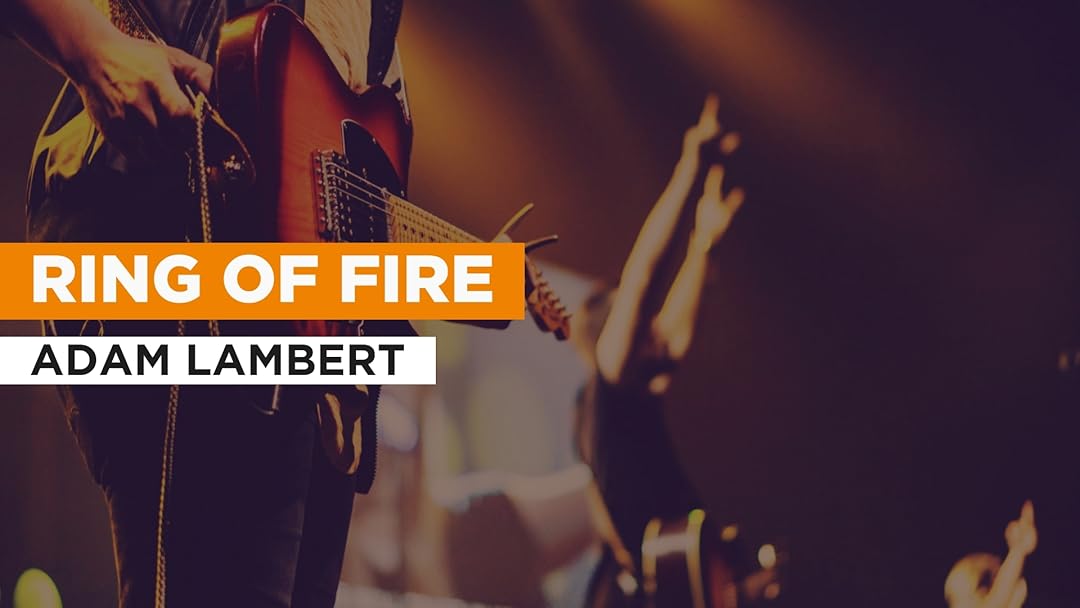 Prime Video Ring Of Fire in the Style of Adam Lambert