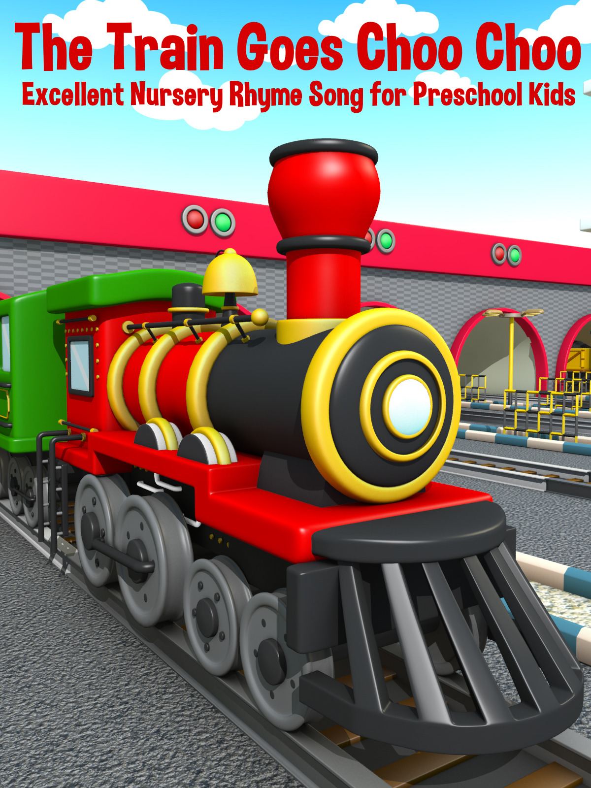 Prime Video The Train Goes Choo Choo Excellent Nursery Rhyme Song