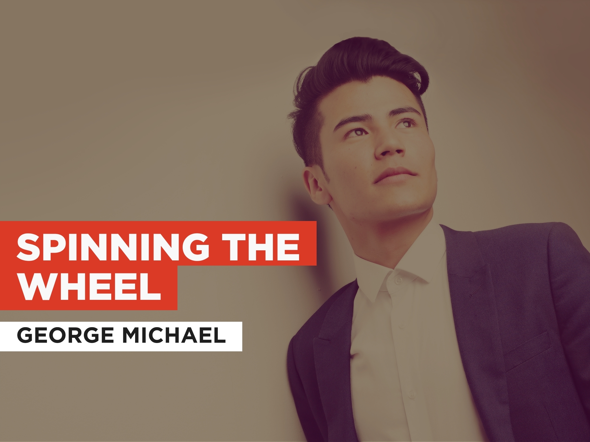 Prime Video Spinning the Wheel in the Style of Michael