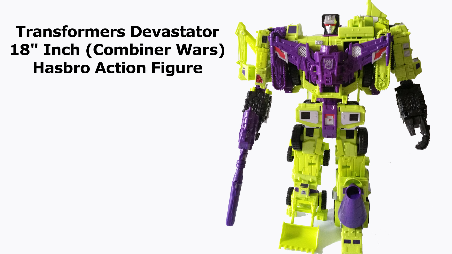 Watch Review Transformers Devastator 18" Inch Wars) Hasbro Action Figure Prime Video