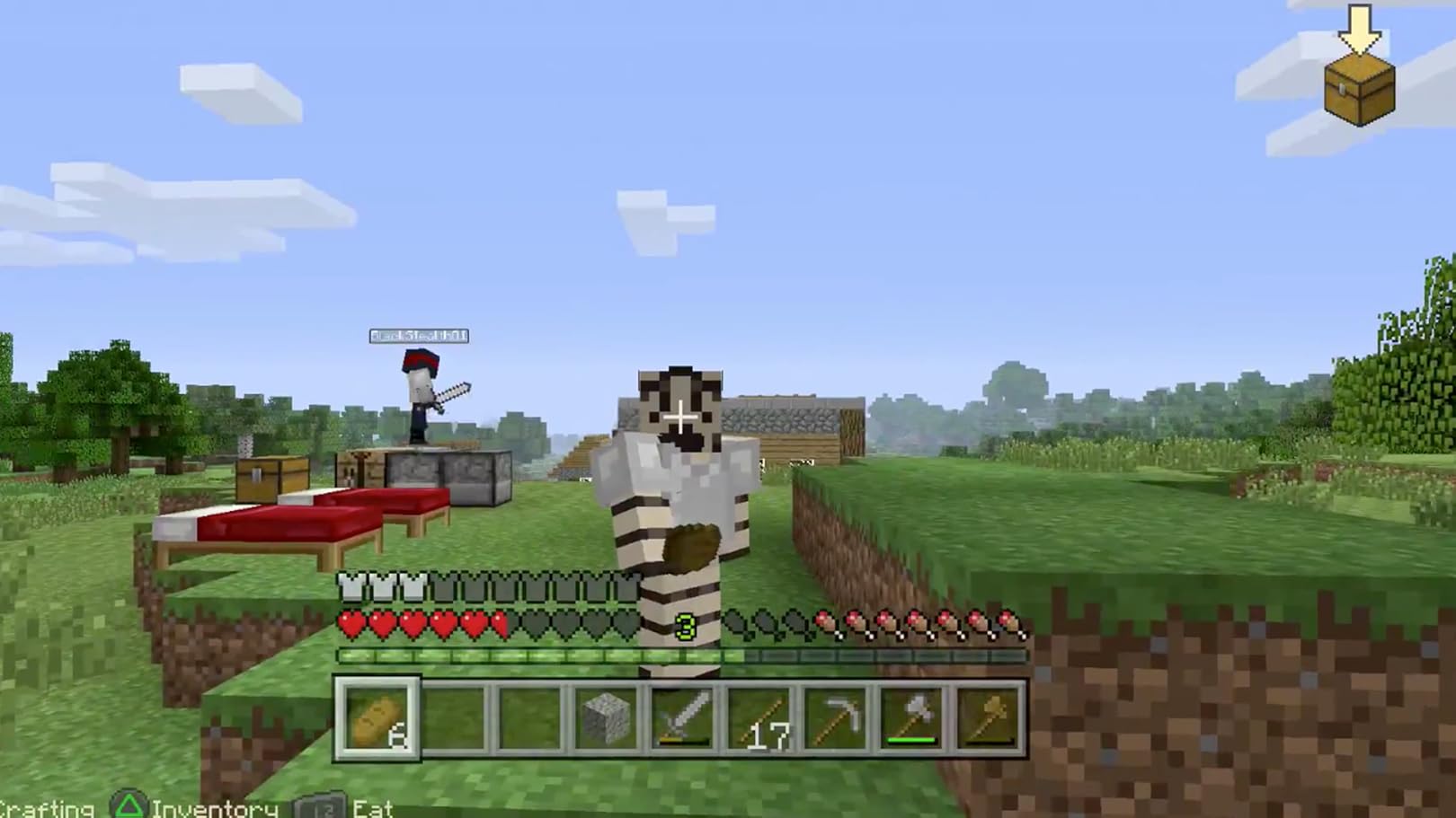 Watch Clip: Sneaky Stripes (Minecraft Gameplay) - Zebra Gamer | Prime Video