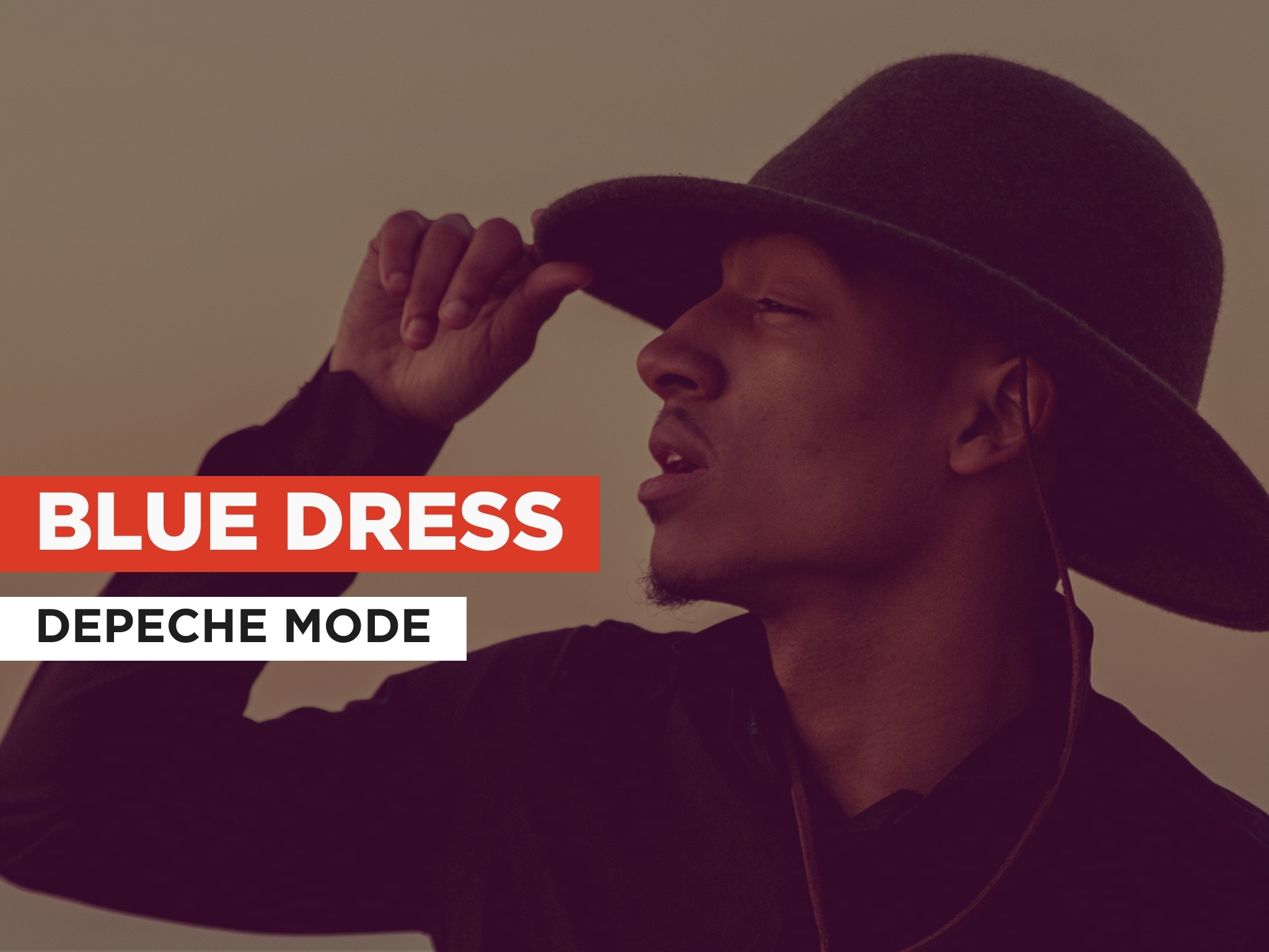 Prime Video Blue Dress in the Style of Depeche Mode