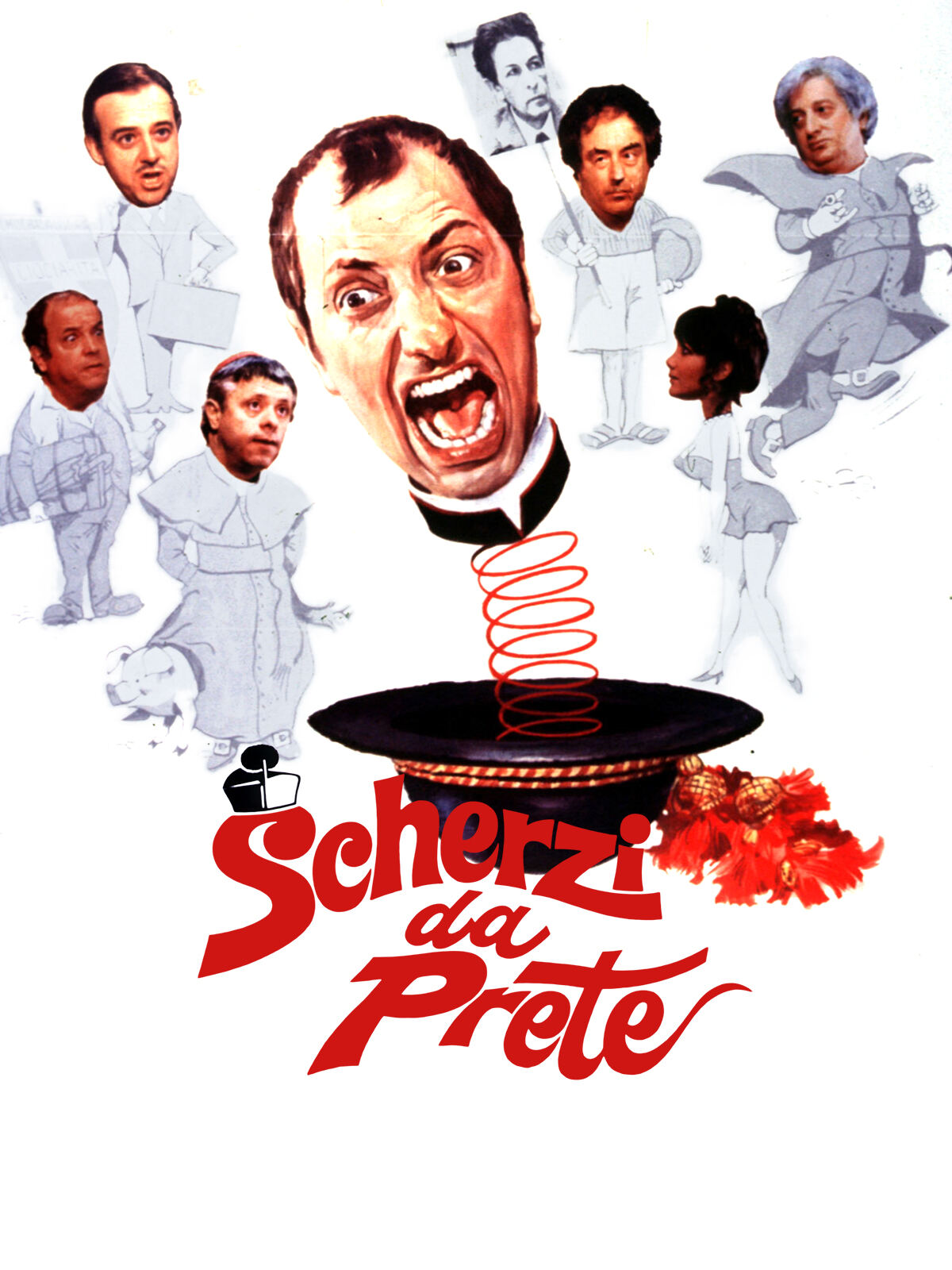 cast di scherzi da prete