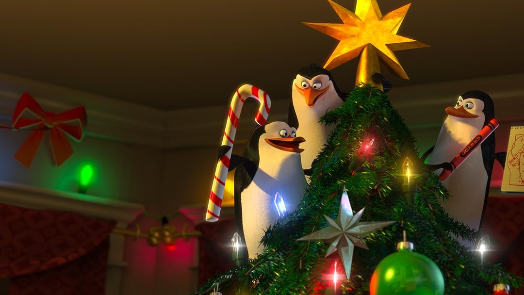 The Madagascar Penguins In A Christmas Caper 