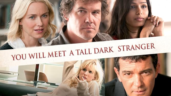 You Will Meet A Tall Dark Stranger Poster