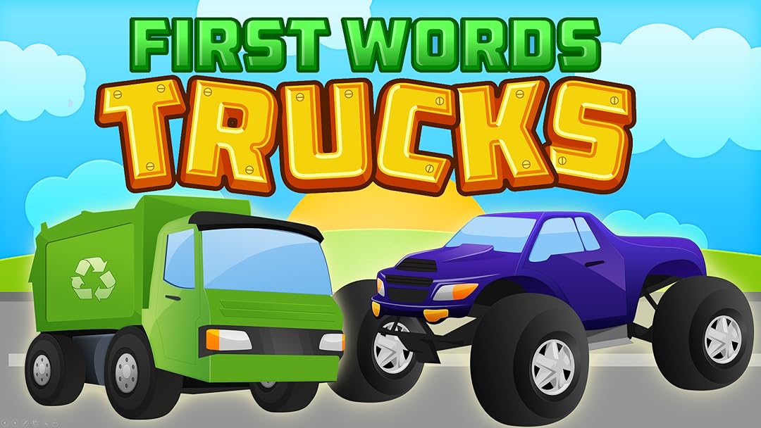 Amazon.co.jp First Words Trucks Learning Truck Names First Words