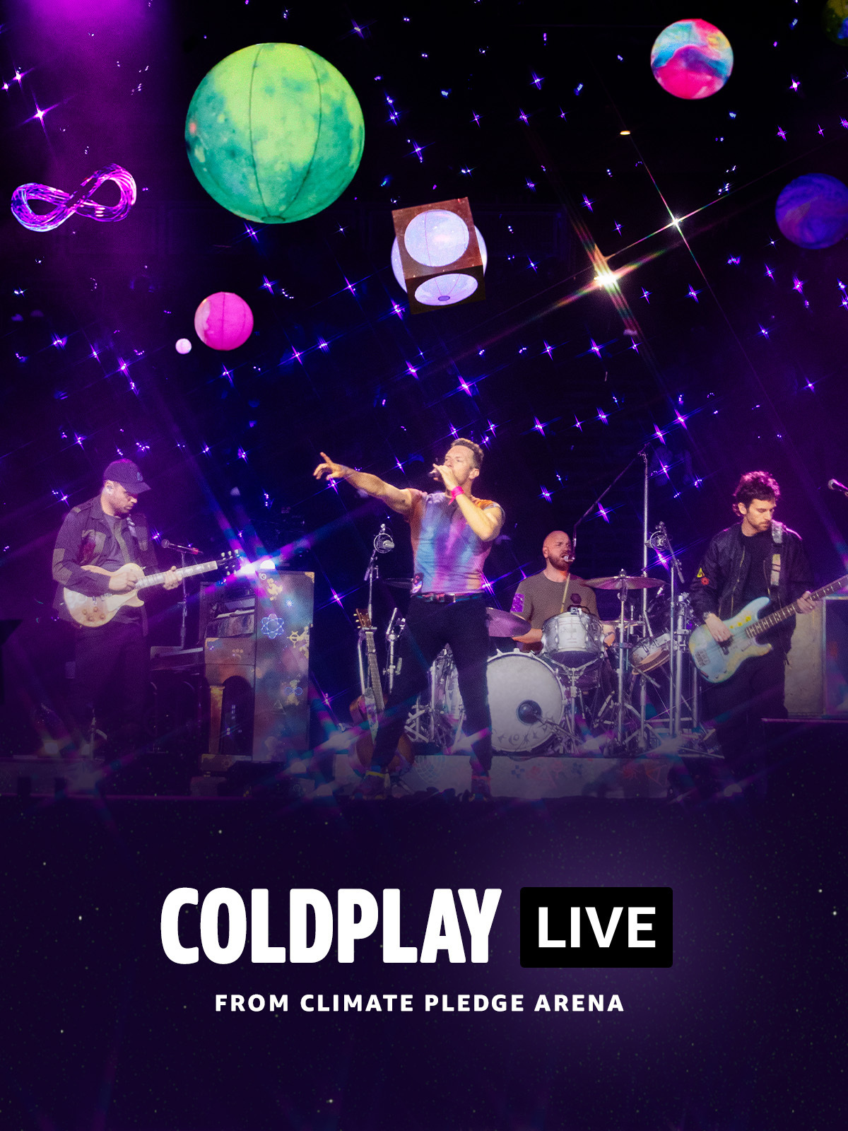 Prime Video Coldplay Live from Climate Pledge Arena